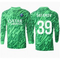 Paris Saint-Germain Matvei Safonov #39 Målvakt Hemmatröja 2024-25 Långärmad